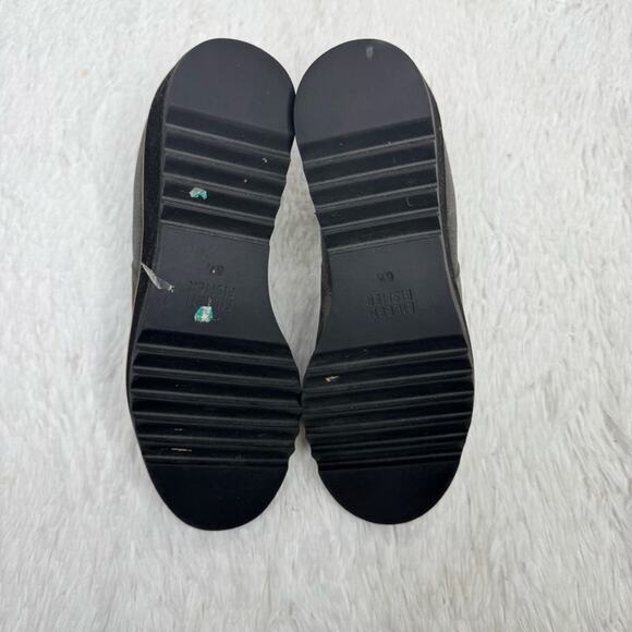 EILEEN FISHER / Ladd graphite gray nubuck suede leather wedge booties / 6.5 - Picture 7 of 9